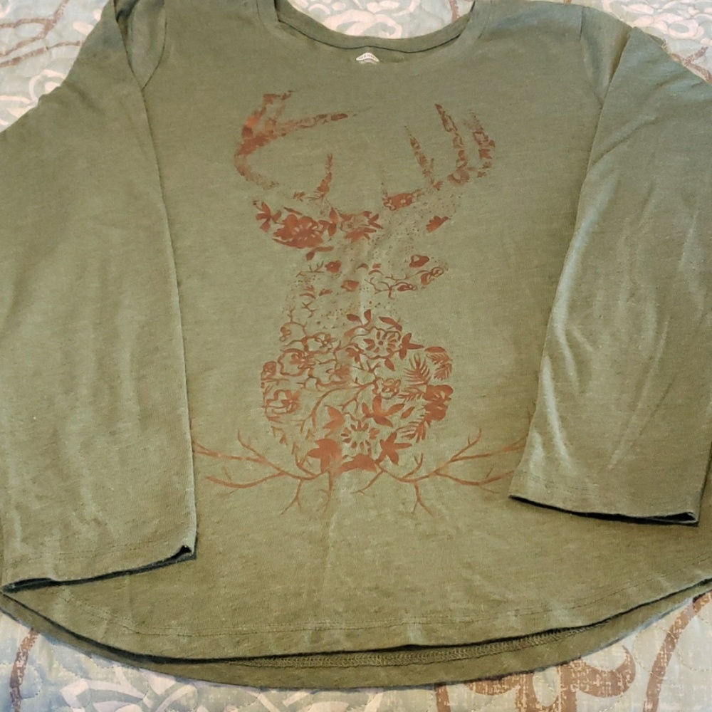 Like new - girls size XL (14) - long sleeve shirt